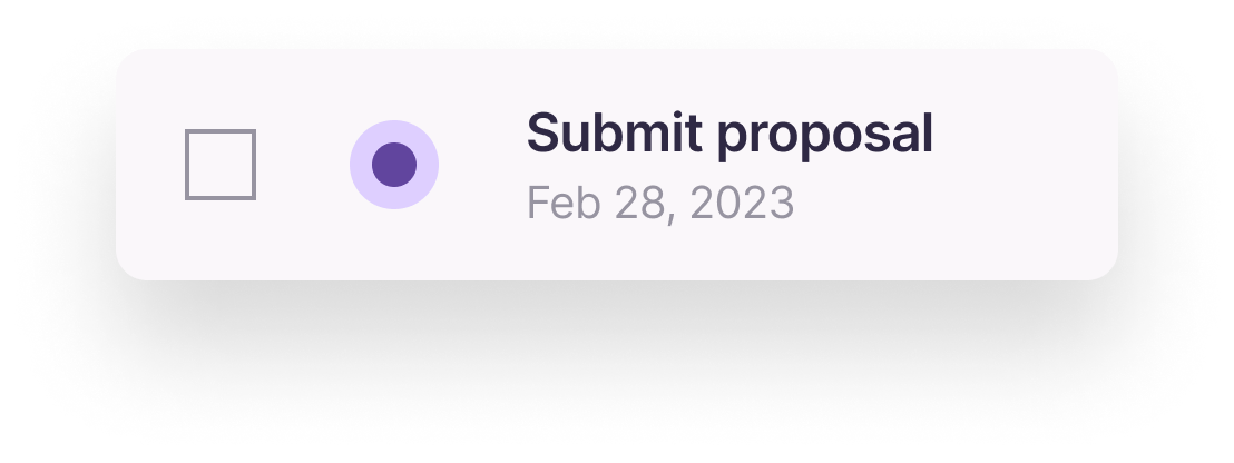 Submit Proposal Task