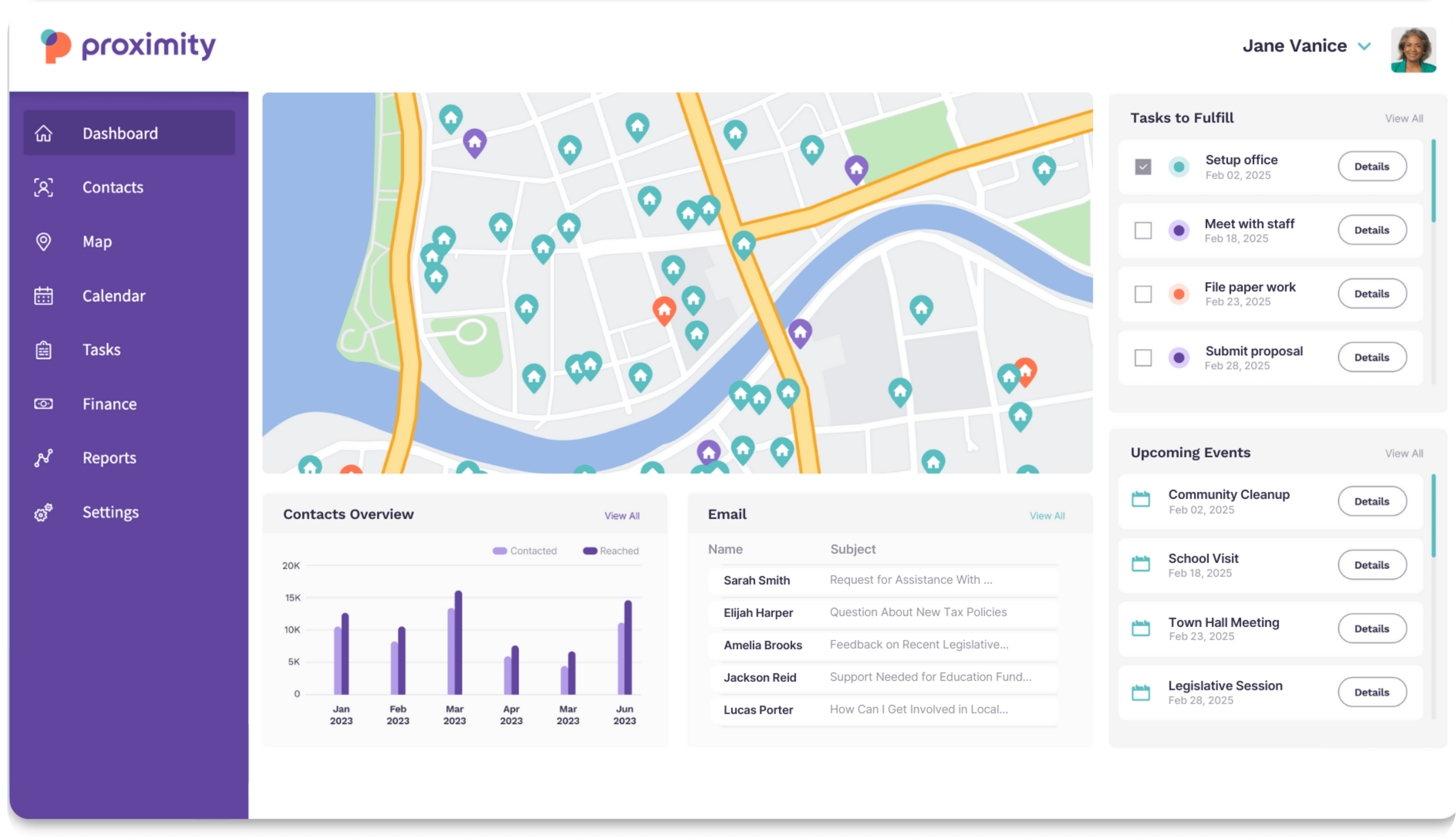 Elected Official Dashboard